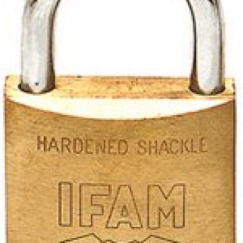 A37 4022S CANDADO LATON  40mm llaves serie   IFAM
