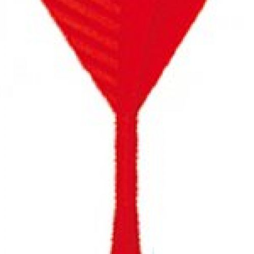 ALETA/CAÑA DARTRES FLY FAST  roja  4mm D25 345