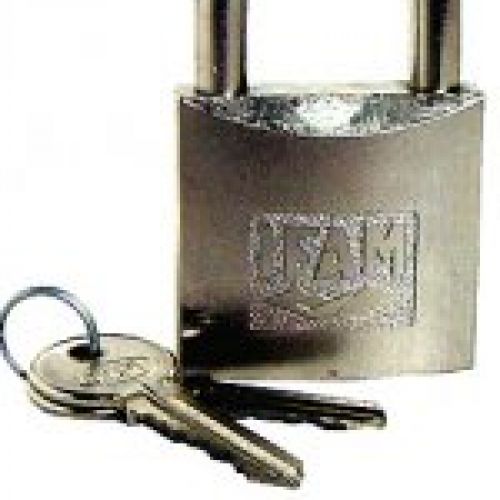 A37 4525S CANDADO NIQUEL 44mm llaves serie   IFAM