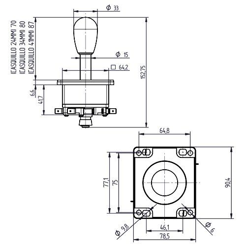 a78 3327 maneta compacta lorenzo