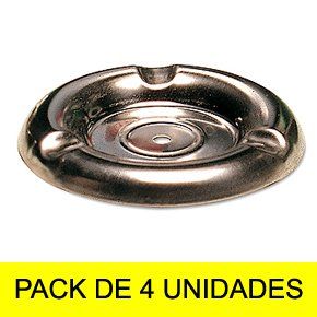 CENICERO acero inoxidable Ø80mm F 205