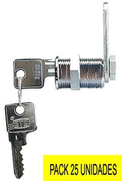 CERRADURA STS 28mm cromo  llaves  serie A36 4182S