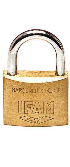 A37 4022 CANDADO LATON  40mm ARCO 22,5mm    IFAM