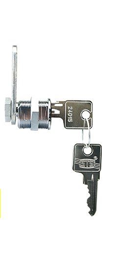 A36 4082S CERRADURA STS 20mm cromo  llaves  serie