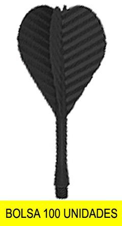 ALETA/CAÑA DARTRES FLY FAST  negra 4mm D25 045