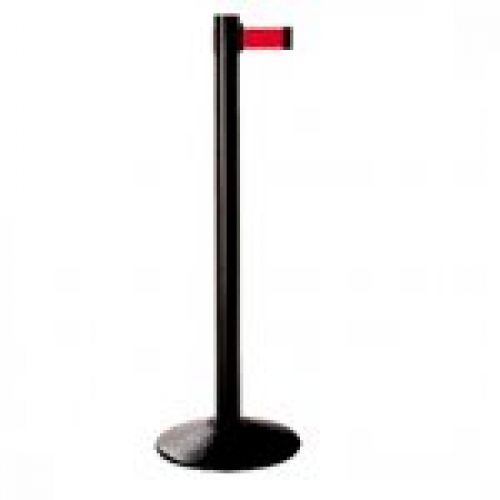POSTE NEGRO   c/CINTA RETRACT