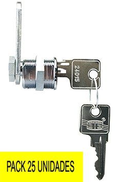CERRADURA STS 20mm cromo  llaves  serie A36 4082S