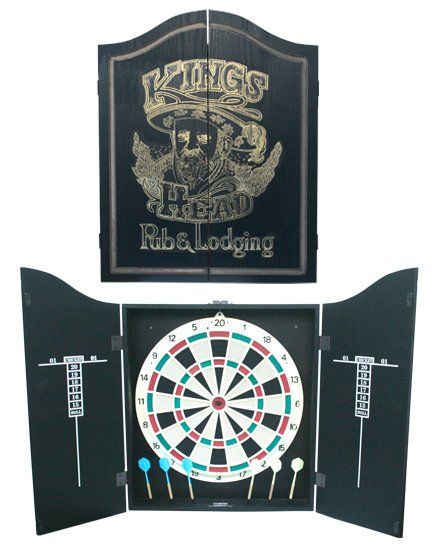 R20 7113 CABINA MADERA p/diana m.oscur.King Head