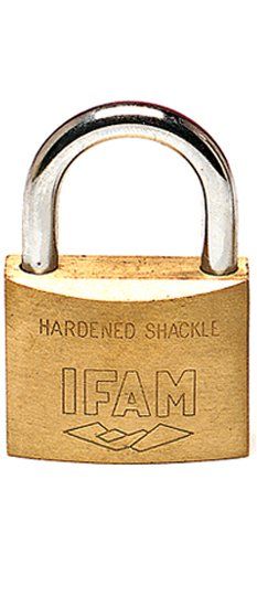 A37 4022S CANDADO LATON  40mm llaves serie   IFAM