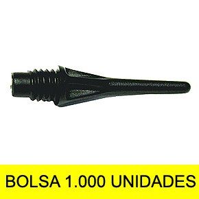 PUNTAS MICROTIPS   2 BA =4mm negra(1000) D70 183
