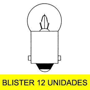 LAMPARA BAYONETA B15 12v  15w E02-1215