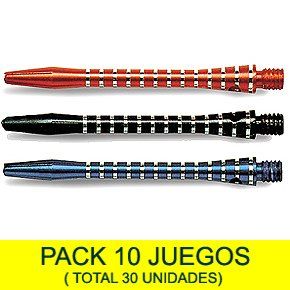 CAÑAS DARTRES CEBRA   47mm alum