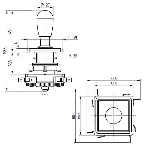 a78 3501 maneta universal lorenzo