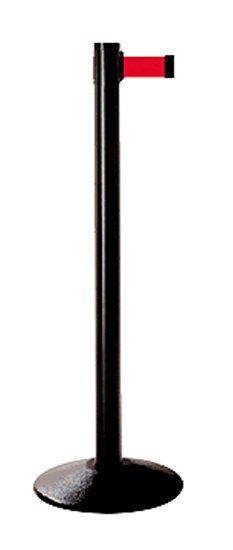 H98 1001 POSTE NEGRO   c/CINTA RETRACT. CLASSIC