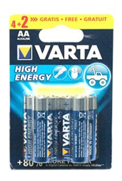 H94 40066 PILA ALCALINA 1,5v 14,5x50,5   VARTA 4+2