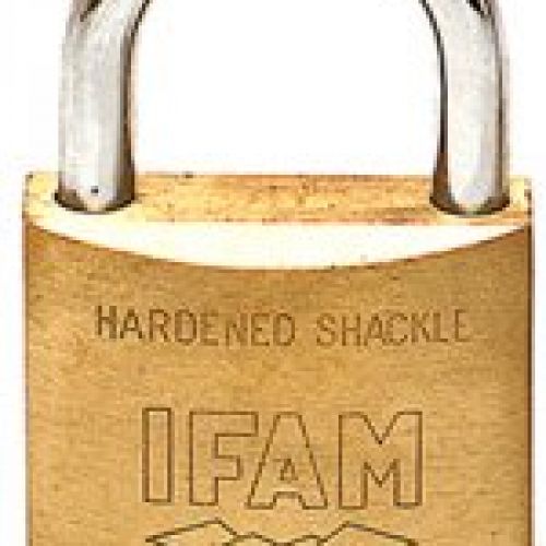 A37 4022 CANDADO LATON  40mm ARCO 22,5mm    IFAM
