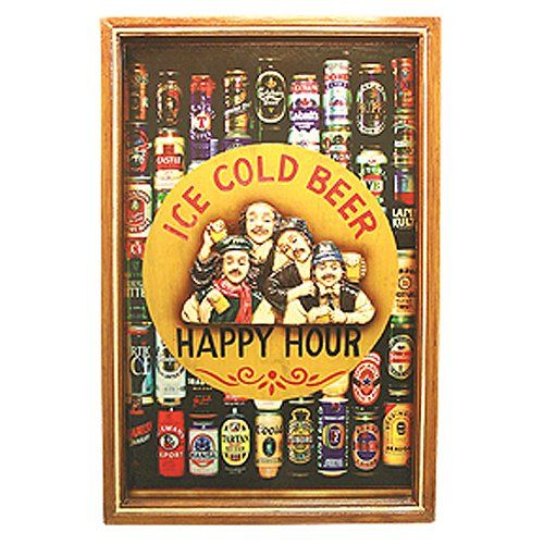 CUADRO HAPPY HOUR        bajorr 40x60cm R69 0008