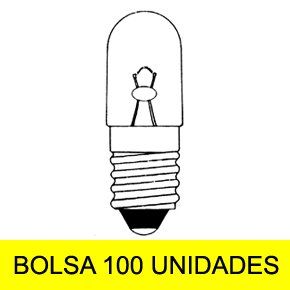 LAMPARA ROSCA    T10 12v   0,1a   VCH E10-1203